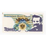 Solidarity, 200 zlotych, 1984 – Wałęsa (1555)