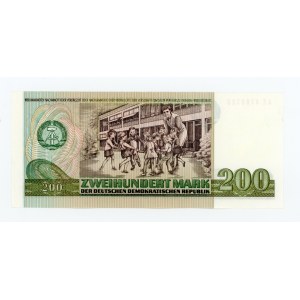 Allemagne, RDA, 200 marks, 1985 (1708)