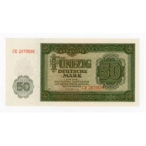 Germany, East Germany, 50 marks, 1948 (1711)