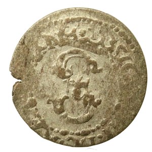 Sigismund III Vasa, Szeląg 1610, Riga – 1609, narrow monogram – very rare (1743)