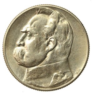 Second Polish Republic, 5 zlotych, 1934, Strzelecki Eagle (1754)