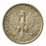 Second Polish Republic, 2 zlote, 1925, London. The Reaper (1775)