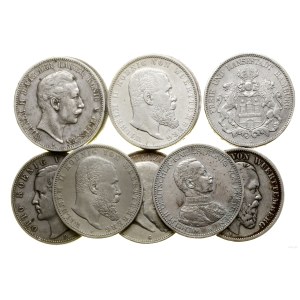 Germany, set of 10 x 5 marks