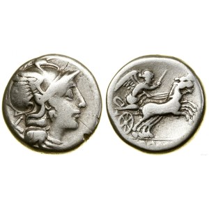Roman Republic, denarius, (157-156 BC), Rome