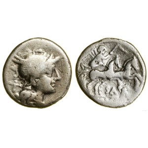 Roman Republic, denarius, (155 B.C.), Rome