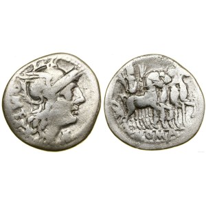 Roman Republic, denarius, (130 BC), Rome