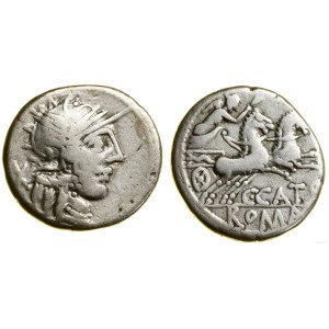 Roman Republic, denarius, (123 B.C.), Rome