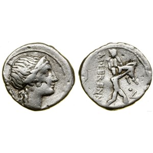 Roman Republic, denarius, (108-107 BC), Rome