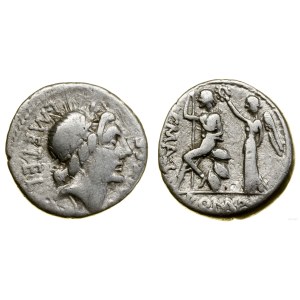 Roman Republic, denarius, (96 B.C.), Rome
