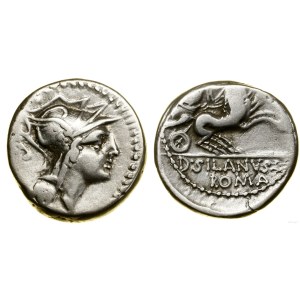 Roman Republic, denarius, (91 BC), Rome