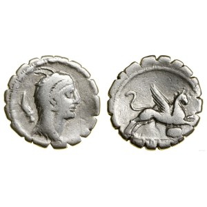 Republika Rzymska, denar serratus, (79 pne), Rzym