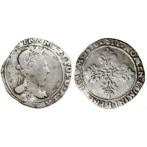 Poland, 1/2 franc, 1576 (9), Rennes