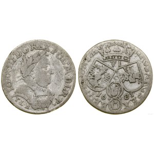 Polska, szóstak, 1681 TLB, Kraków
