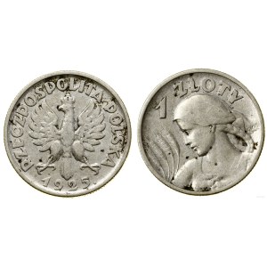 Polska, 1 złoty, 1925, Londyn