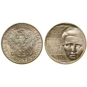 Polonia, 10 zloty, 1967, Varsavia