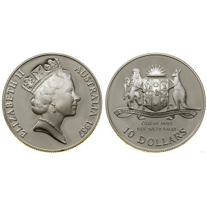 Australia, 10 dolarów, 1987, Canberra