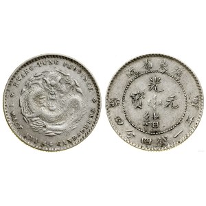 Chiny, 20 centów (1 mace i 4,4 kandaryna), 1890