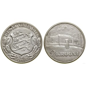 Estonia, 2 corone, 1930, Tallinn