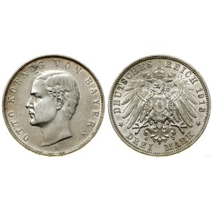 Germany, 3 marks, 1913 D, Munich