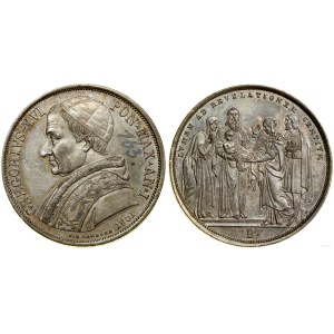Vatican City (Church State), scudo, 1831 (AN I) B, Bologna