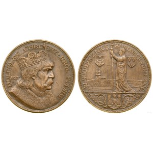 Poland, medal minted for the 900th Anniversary of the Coronation of Bolesław Chrobry, 1924, Warsaw