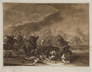 Georg Philipp RUGENDAS (1666-1742), Walka z Turkami podczas Odsieczy Wiedeńskiej, 1694