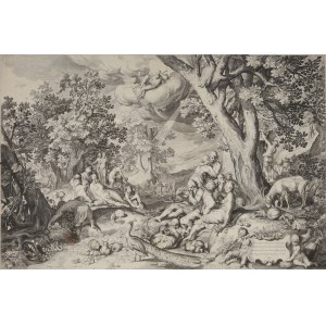 Abraham BLOEMAERT (1564-1651), Golden Age-in Paradise, 1644
