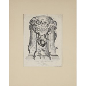 Johann Elias NILSON (1721-1788), Projekt zegara z czterema porami dnia, ok. 1760
