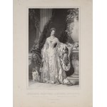 Christina ROBERTSON (1796-1854), Portret królowej Polski i carowej Rosji Aleksandry Fiodorowny, ok. 1850