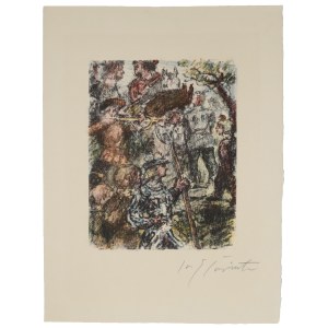 Lovis CORINTH (1858–1925), William Tell Shooting the Apple on the Soldier’s Head, 1925