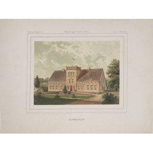 Alexander DUNCKER (1813-1897), Palace in Smecin near Bialogard, ca. 1870