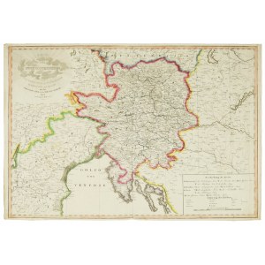 [Venice,Klagenfurt,Croatia] Karte von Innerösterreich oder das Herzogthum Steyermark, Kaernthen und Krain, 1804