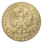 Second Polish Republic, 10 zlotych, 1933, Romuald Traugutt (101)
