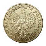 Second Polish Republic, 10 zlotych, 1932, Woman
