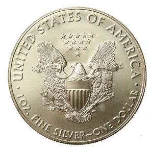 USA, 1 dollaro 2017 - Aquila americana, 1 oz. Ag 999 (112)