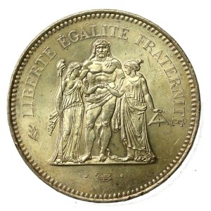 France, Fifth Republic, 50 francs, 1977 (120)