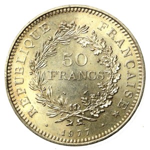 France, Fifth Republic, 50 francs, 1977 (120)