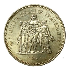 Francja, V Republika, 50 franków 1978 (122)