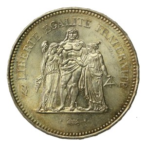 Francja, V Republika, 50 franków 1978 (123)