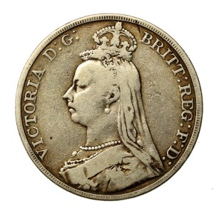 Great Britain, Victoria, 1 crown, 1889 (138)