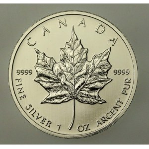 Canada, Elizabeth II, 5 dollars 2012 - Maple Leaf, 1 oz. Ag 999 (161)