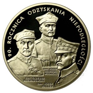 Third Republic of Poland, 20 zlotych, 2008, 90th Anniversary of the Regaining of Independence (171)