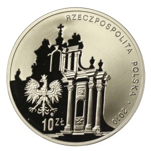 Third Republic of Poland, 10 zlotych, 2010, 95th anniversary of the birth of Rev. J. Twardowski (182)