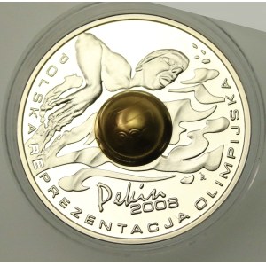 Third Republic of Poland, 10 zlotych, 2008, Beijing 2008 (185)