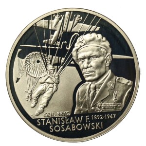 Third Republic of Poland, 10 zlotych, 2004, Gen. Stanisław Sosabowski (186)