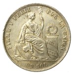 Peru, 1 sol, 1871 (189)