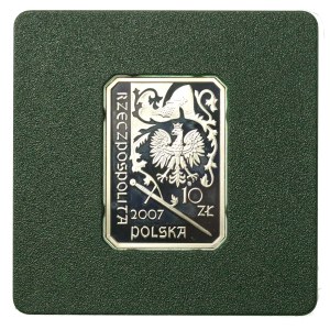 Third Republic of Poland, 10 zlotych, 2007, Heavily Armored Knight – 15th Century (201)