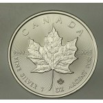 Canada, Elizabeth II, 5 dollars 2023 – Maple Leaf, 1 oz. Ag 999, 70th Anniversary of the Queen’s Reign (219)