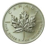 Canada, Elizabeth II, 5 dollars 2007 - Maple Leaf, 1 oz. Ag 999 (230)