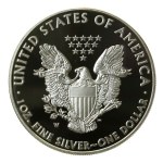 USA, 1 dollar 2008 - American Eagle, 1 oz. Ag 999 (231)